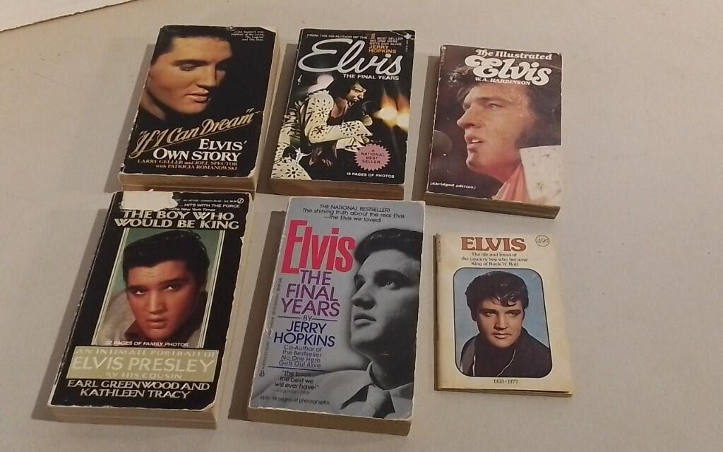 Collection Of Elvis Presley Books