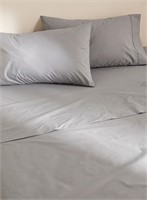 Simons Plus Sheet-Grey-Twin