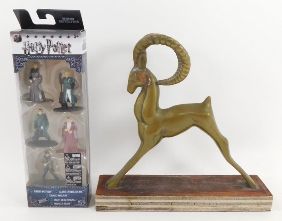 Harry Potter Metal Figure & Brass Ram