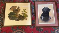 Wildlife portraits 1@ 25 1/2” x 23 1/4” 1 @ 21