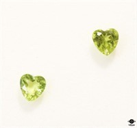 Peridot Gemstones / 2 pc