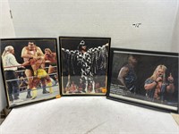 Wrestling Photos some signed