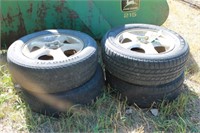 (4) Trocmax 225-60R16 Tires
