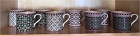 Stechcol Gracie Moroccan Mosaic Bone China Mug