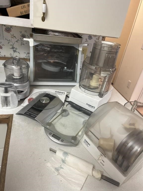 Kitchen Appliance lot- rotisserie, chopper and