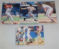 Lot of 4 1994 Fleer Golden Moments cards