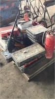 pallet of tool cases