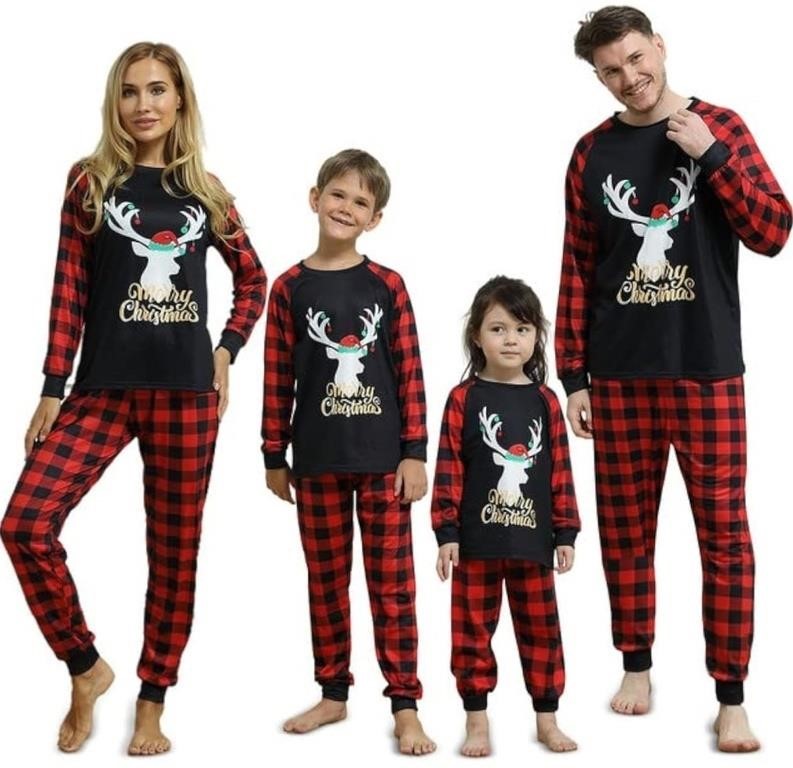 New Kids size 8 Linnhoy Matching Family Pajamas