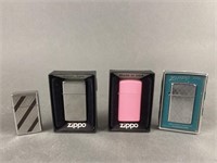 Vintage  Slim Zippo Lighter & More