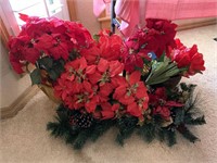 LARGE LOT OF FAUX FLOWERS