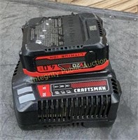 Craftsman V20 4Ah Battery & Charger