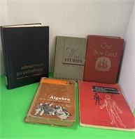 1960'S SCHOOL BOOKS