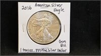 2016 American Eagle Silver Dollar