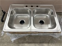 ProFlo Double Bowl Stainless Steel Sink X4