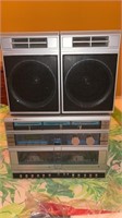 LXI Series Tape Deck and Speakers