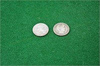 (2) Half Dollars 1907d,1948