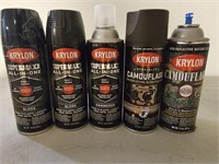 (5) Krylon Spray Paints