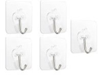 Adhesive Wall Hooks Heavy Duty Plastic Apple