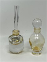 Mikasa & Lenox Crystal Perfume Bottles