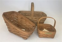 Three baskets used condition