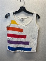 Vintage La Mouche Striped Tank Top