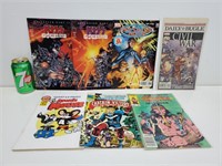 Lot de 7 bandes dessinées diverses
