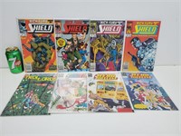 Lot de 8 bandes dessinées diverses Nick Fury
