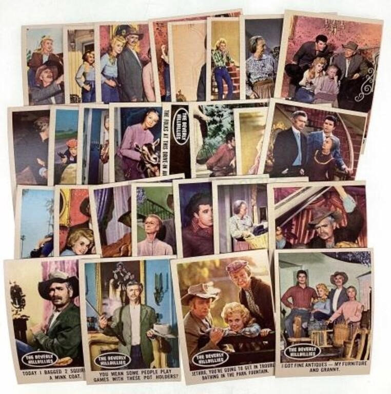 (27) 1963 Topps Beverly Hillbillies Trading Cards