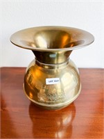 Large Brass Spittoon (10.5" Tall)