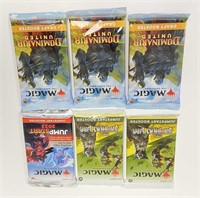 (6) X MAGIC THE GATHERING CARD PACKS