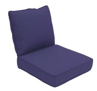 25-in x 25-in 2-Piece Blue Deep Seat $65