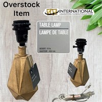 Wood Table Lamp Base (no shade)