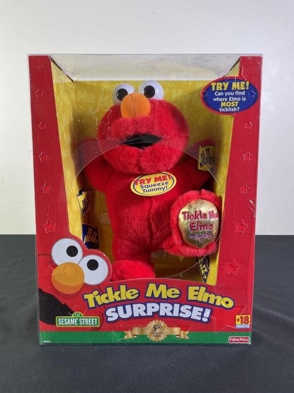 Sesame Street Tickle Me Elmo Surprise - NIB