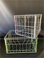 Vintage Metal Crates