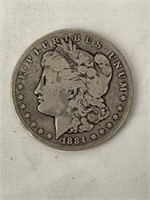 1884 Morgan Dollar