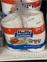 Hefty Supreme lunch plates 250ct