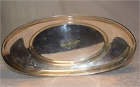 Gorham Sterling elongated serving bowl with