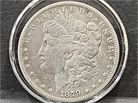 1879 Morgan Silver Dollar Coin