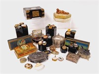 Sterling Pillbox, Vintage Pillboxes & Jewelry