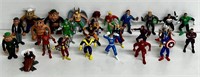 LOT OF VAMPIRE & MARVEL COMIC FIGURES