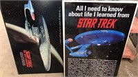 (2) STAR TREK POSTERS