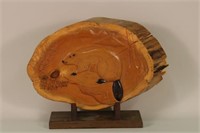 16" Long x 10" Tall x 2" Thick Handcarved Beaver