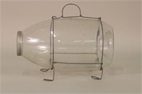 Vintage Glass Minnow Trap by C.F. Orvis,