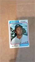 1974 Topps Andy Messersmith Los Angeles Dodgers se