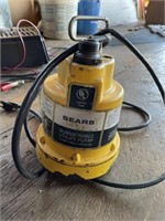 SEARS UTILITY PUMP