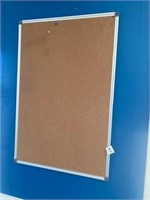 Large cork bulletin board