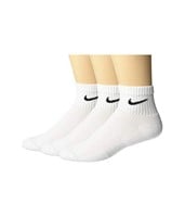 $38 (m)Nike Unisex Ankle 3 PairSocks White