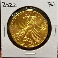 2022 1oz. GOLD EAGLE - BU