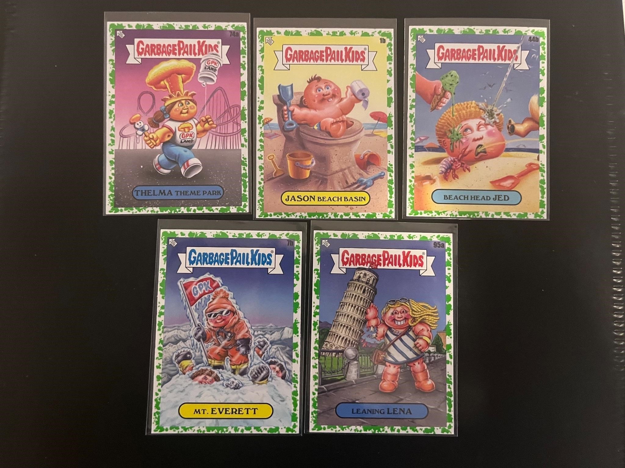 Jason Basin, Leaning Lena Green Garbage Pail Kids