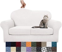 YEMYHOM Latest Checkered 3 Pieces Couch Cover